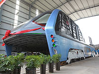 Китайский проект "суперавтобуса, которому не страшны пробки" полиция считает аферой