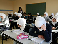 Школьницы из арабской части Иерусалима