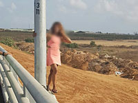 На шоссе Аялон сотрудники дорожной полиции спасли девушку от самоубийства