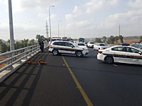 На шоссе Аялон сотрудники дорожной полиции спасли девушку от самоубийства    