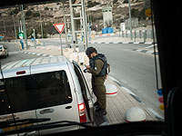 В районе Хайфы остановлен автомобиль с боеприпасами
