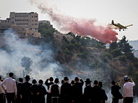 Пожары в Иерусалиме. Фоторепортаж