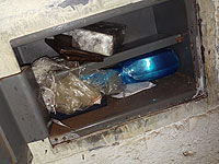 Полиция обнаружила в Лоде сейф с наркотиками и оружием  