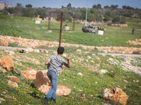 Около поселения Халамиш произошло столкновение между евреями и арабами