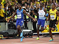 Чемпионом мира на дистанции 100 метров стал Джастин Гэтлин, Усэйн Болт - бронзовый призер