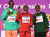 Чемпионат мира: в марафоне победил кениец. Результаты израильтян
