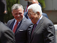 Абдалла Второй и Махмуд Аббас в Рамалле. 7 августа 2017 года