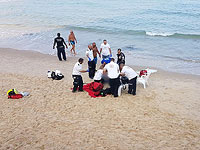 На пляже в Бат-Яме утонула пожилая женщина