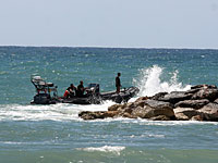 В море возле Кирьят-Яма обнаружено взрывное устройство