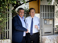 Амир Перец и Ицхак Герцог. Тель-Авив, июль 2017 года