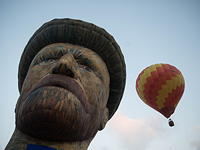 "Ван Гог" и другие воздушные шары на фестивале в Негеве. Фоторепортаж