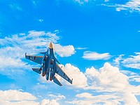 Новый российский истребитель-перехватчик МиГ-41 сможет выполнять задачи в космосе (иллюстрация)