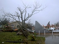 В результате урагана "Харви" погиб один человек, более десяти человек пострадали
