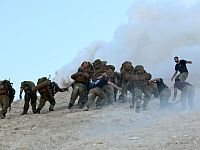 Во время учений на юге Израиля от дымовой шашки пострадали несколько военнослужащих