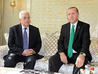Махмуд Аббас и Реджеп Тайип Эрдоган в 2015 году