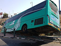 Автобусная авария в Димоне: 13 пострадавших, один в тяжелом состоянии