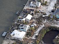 Западное побережье Флориды после урагана "Ирма". 11 сентября 2017 года