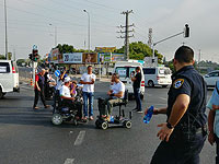 Активисты движения за права инвалидов блокировали движение по шоссе &#8470;40