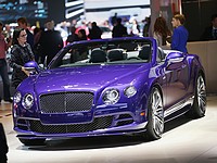 Наибольшая доля люксовых авто приходится на марку Bentley