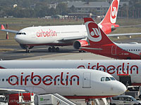 Air Berlin отменила два рейса из Берлина в Тель-Авив