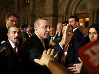 Выступление президента Турции Эрдогана в Нью-Йорке было прервано дракой