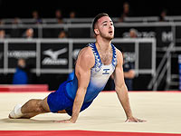 Артем Долгопят на чемпионате мира по гимнастике  