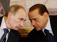 The Times: Сильвио Берлускони и Владимир Путин вместе на кровати