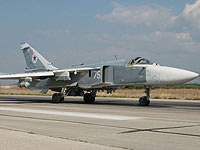 В Сирии разбился российский бомбардировщик Су-24, экипаж погиб