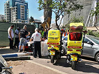 Два человека пострадали в Тель-Авиве из-за упавшей ветки