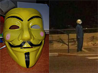 В Димоне полиция задержала четырех подростков в клоунских масках