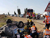 ДТП возле Кирьят-Малахи: двое погибших, трое пострадавших