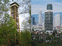 Сгорела Башня Гёте, одна из достопримечательностей Франкфурта