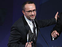 Андрей Звягинцев на вручении премий Лондонского кинофестиваля. 14 октября 2017 года    