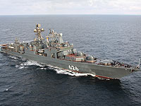 Российский корабль "Вице-адмирал Кулаков" вернулся в восточное Средиземноморье