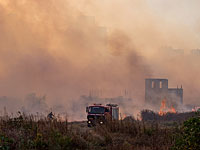Возгорание травы и кустарника в Петах-Тикве: эвакуированы люди из районного клуба