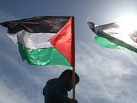 Палестинские флаги (иллюстрация)