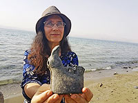 Находка на пляже Кинерета: византийская глиняная птица, свидетель кораблекрушения
