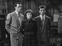 Эдди Константин, Эдит Пифа и Шарль Азнавур, 1951 год