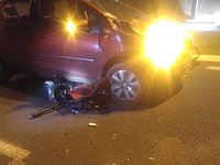 В Тель-Авиве автомобиль сбил двух велосипедистов 