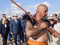 На церемонии памяти павших в Тель-Шеве новозеландцы исполнили боевой танец предков