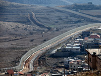 Граница с Сирией около Мадждаль-Шамса   