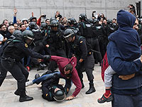 Референдум в Каталонии: первые стычки между участниками и полицией