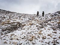 На вершине горы Хермон выпал первый снег    
