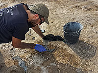 Сенсационная находка: около Ашдода обнаружена мозаика грузинской церкви VI века  