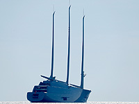 В порту Хайфы встала на якорь крупнейшая в мире парусная яхта
