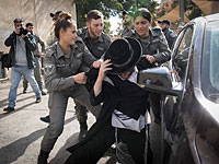 "Умрем, но не пойдем в армию": акция протеста ультраортодоксов в Иерусалиме  