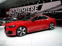 В Израиле стартовали продажи нового Audi RS5. Разгон от 0 до 100 км/ч &#8211; за 3,9 секунды