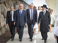 Биньямин Нетаниягу и Дональд Трамп в Иерусалиме
