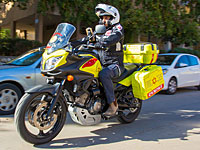 В результате ДТП в Тель-Авиве пострадали велосипедист и мотоциклист   