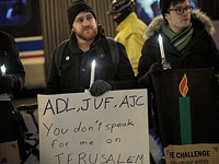В Чикаго прошла манифестация "Евреев за мир" против признания Иерусалима столицей Израиля